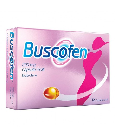 Buscofen 12 capsule farmaco antidolorifico