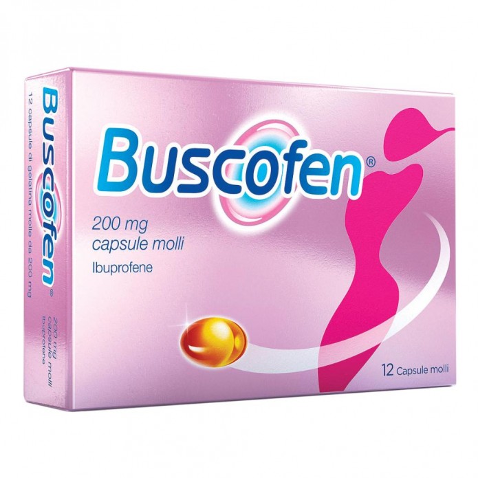 Buscofen 12 capsule farmaco antidolorifico