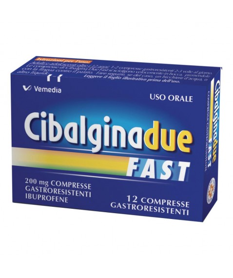 Cibalgina Due Fast*12cpr 200mg