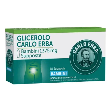 Glicerolo*bb 18supp 1375mg