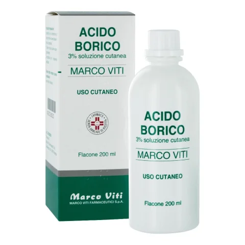 ACIDO BORICO M.VITI*3% 200ML