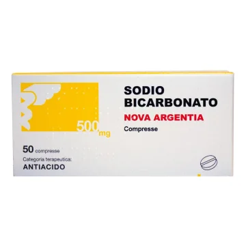 SODIO BICARBONATO*50CPR 500MG