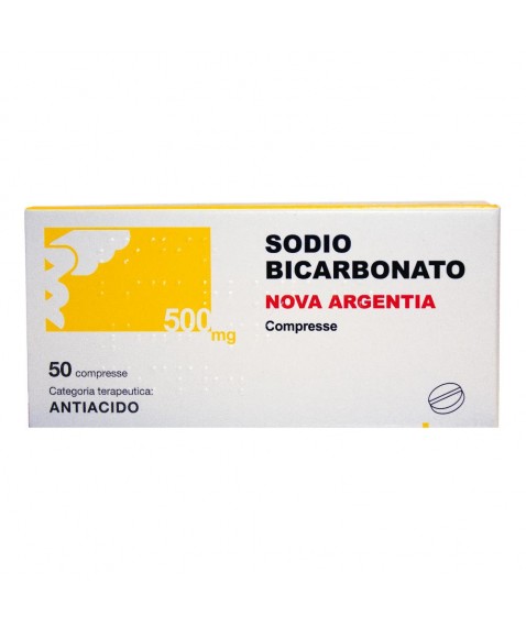 SODIO BICARBONATO*50CPR 500MG