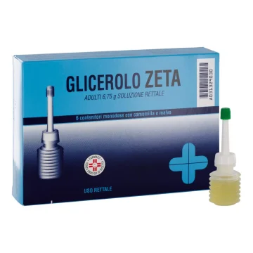 GLICEROLO ZETA 6,75G 6 CONTENITORI CAMOMILLA E MALVA