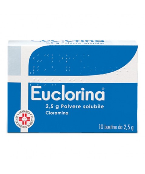 Euclorina Polvere Solubile 10 Buste 2,5g