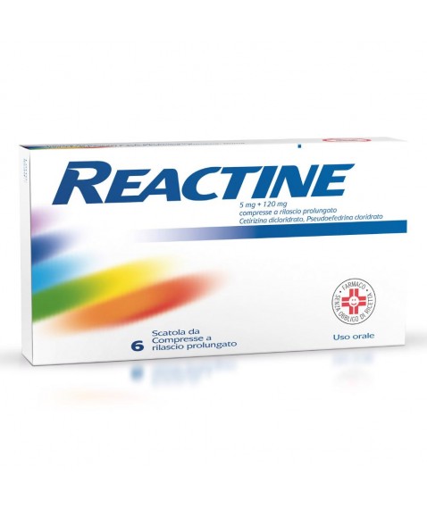 Reactine*6cpr 5mg+120mg Rp