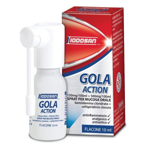Iodosan Spray Gola Action 10ml Iodosan Spray Gola Action 10ml