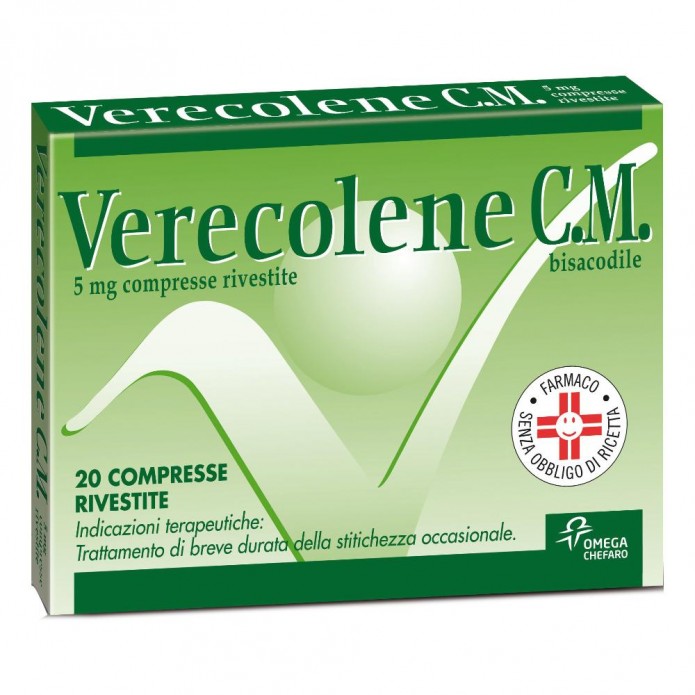 Verecolene C.M.* 20 Compresse Rivestite 5mg