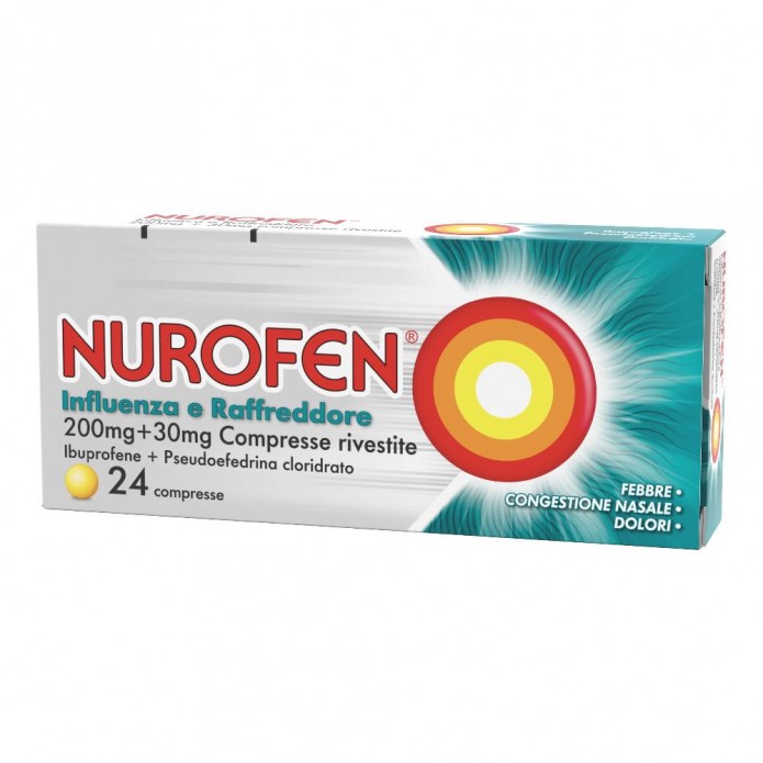Nurofen Influenza Raffreddore 24 Compresse