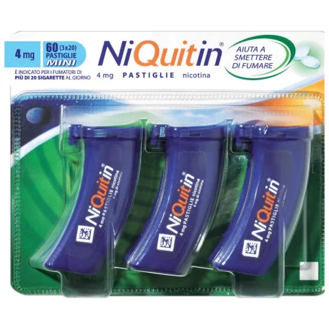Niquitin 60 Mini Pastiglie 4mg