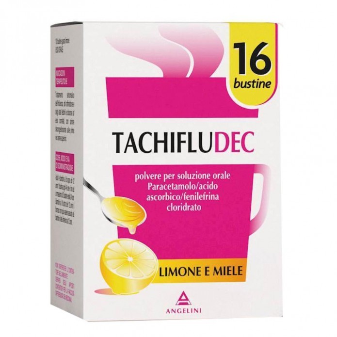 Tachifludec 16 Buste Limone Miele