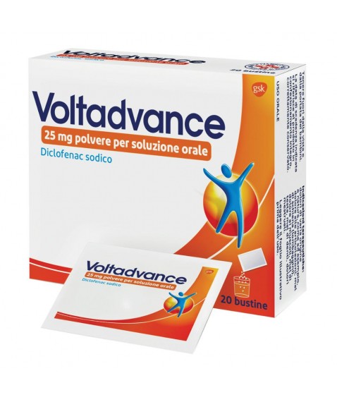 Voltadvance Polvere 20 Buste Uso Orale 25 mg   