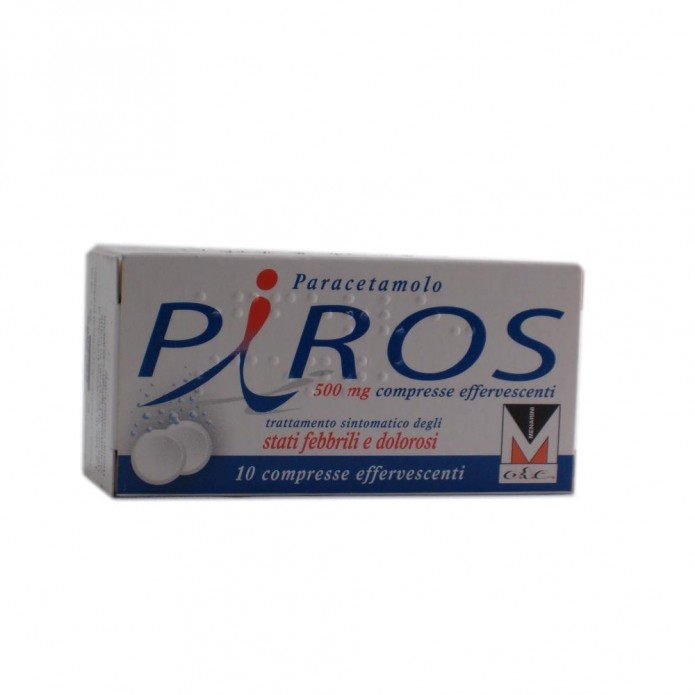 PIROS*10CPR EFF 500MG