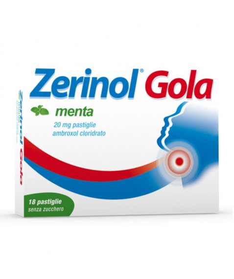 Zerinol Gola Menta*18past 20mg