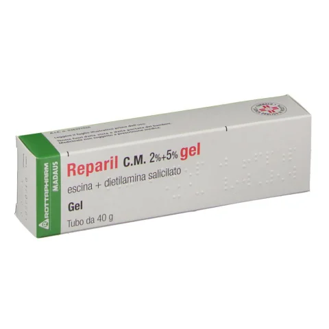 Reparil*gel 40g 2%+5% Reparil*gel 40g 2%+5%