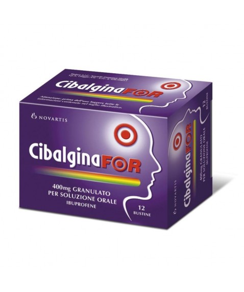 CIBALGINAFOR*GRAT 12BUST 400MG