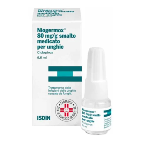 NIOGERMOX*SMALTO UNGHIE 6,6ML NIOGERMOX*SMALTO UNGHIE 6,6ML