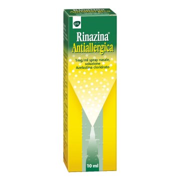 Rinazina Antiallergica Spray Nasale 10 ml - Azione diretta e rapida contro i sintomi della rinite allergica