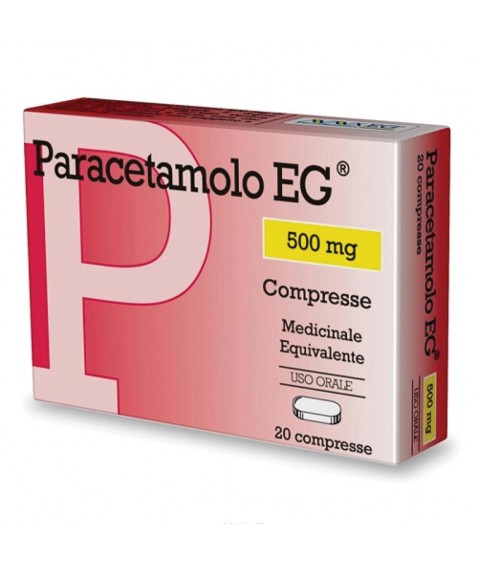 Paracetamolo Eg*20cpr 500mg