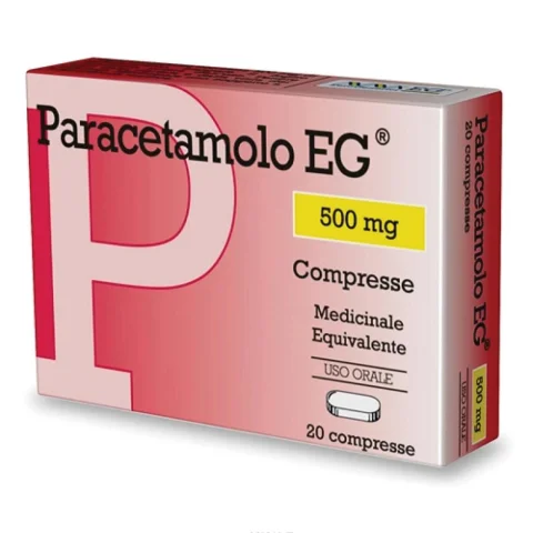 Paracetamolo Eg*20cpr 500mg