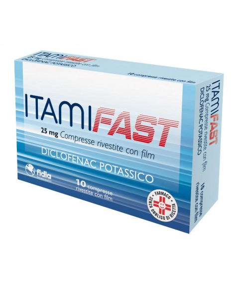 ITAMIFAST*10CPR RIV 25MG