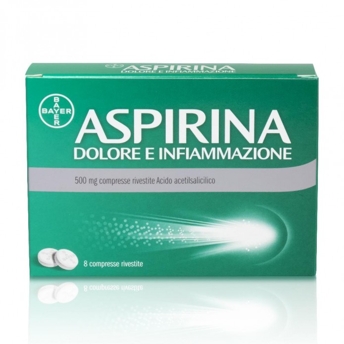 Aspirina Dolore e Infiammazione 8 compresse 500 mg