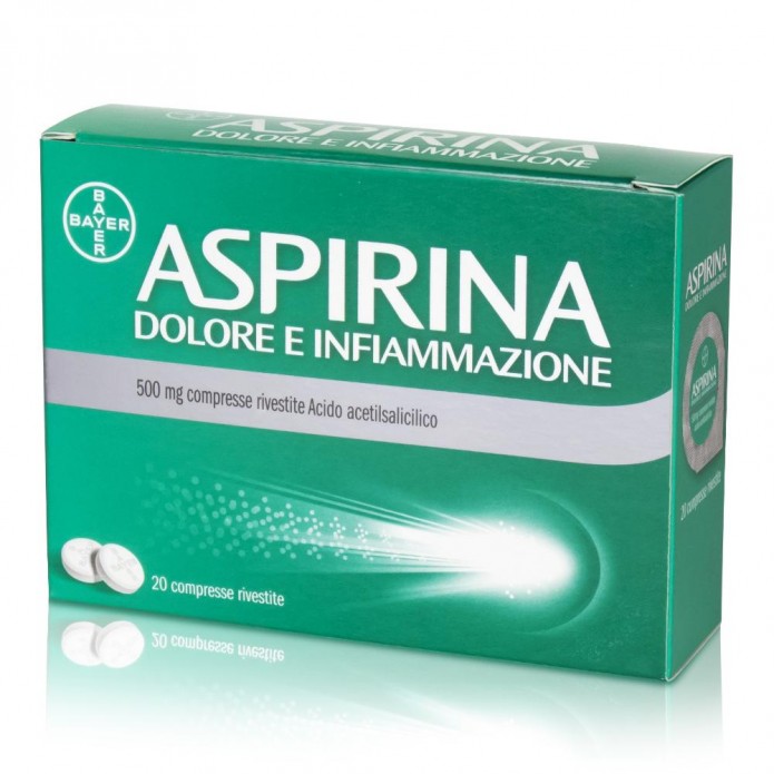 Aspirina Dolore e Infiammazione 20 Compresse 500 mg