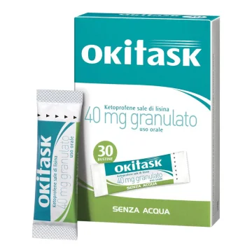 Okitask granulato orale 30 buste 40 mg - Antinfiammatorio E Antidolorifico
