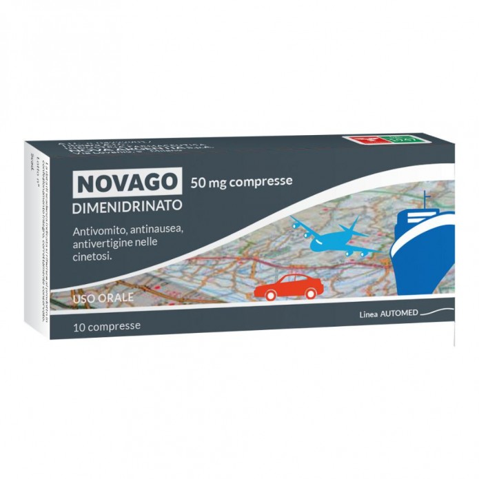 NOVAGO 10CPR 50MG