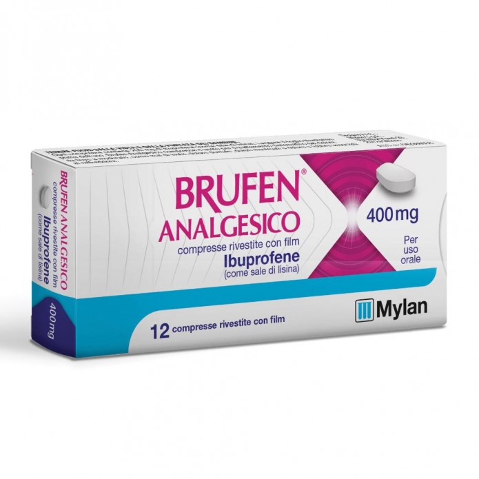 Brufen 400 mg Farmaco Antidolorifico 12 compresse