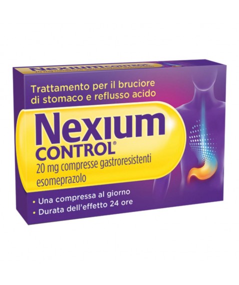 NEXIUM CONTROL*7CPR GASTR 20MG