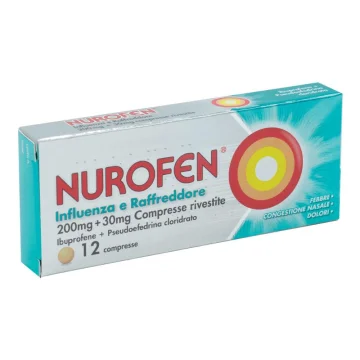NUROFEN INFLUENZA RAFFR 12CPR