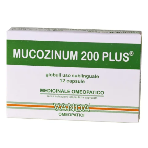 MUCOZINUM 200 PLUS 12CPS
