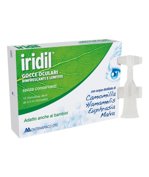 Iridil Gocce Oculari 10 Monodose 0,5ml