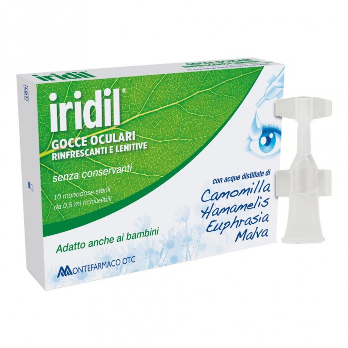 Iridil Gocce Oculari 10 Monodose 0,5ml