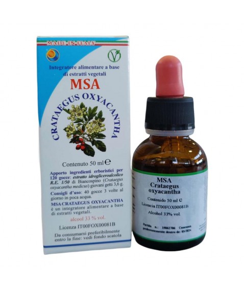 Msa Crataegus Oxyaca 50ml