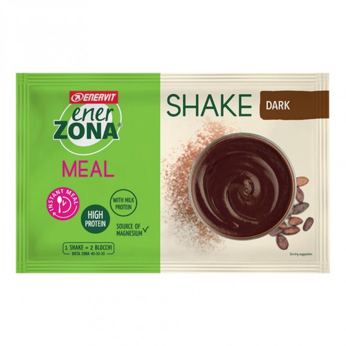 EnerZona Meal Shake Chocolate shake al cacao con proteine del latte 1 busta