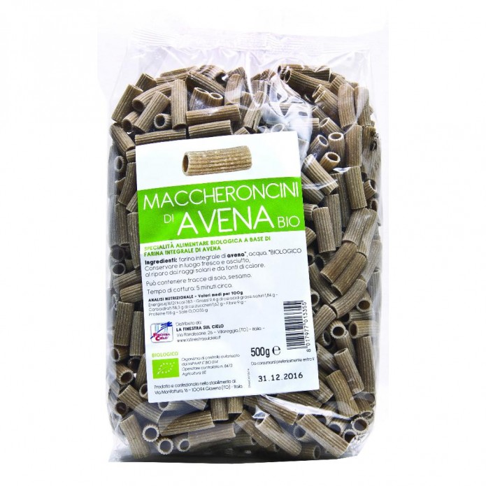 MACCHERONCINI DI AVENA BIO500G