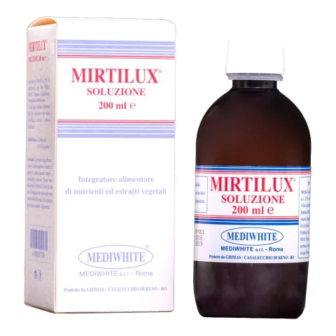 MIRTILUX Sciroppo 200ml MIRTILUX Sciroppo 200ml