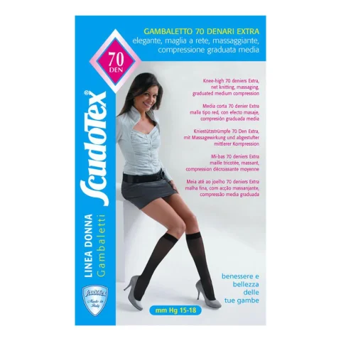 SCUDOTEX Gamb. 70 Nero 5