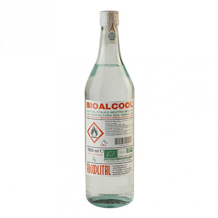 ALCOOL ETILICO BIOL 96% 1L