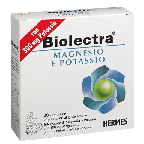 BIOLECTRA Mg Potassio 20 Cpr
