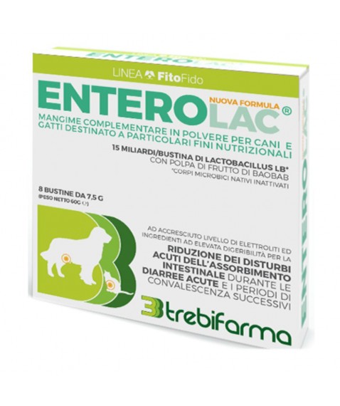 ENTEROLAC Mangime 8 Buste 7,5g