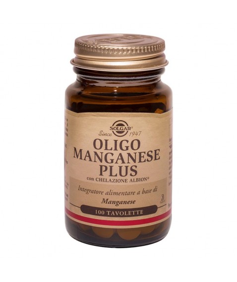 OLIGO MANGANESE PLUS 100T SOLGAR