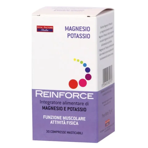 REINFORCE MAGNESIO+K 30CPR REINFORCE MAGNESIO+K 30CPR