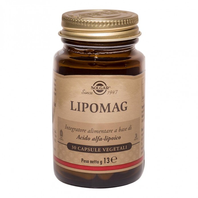 Solgar Lipomag 30 Capsule Vegetali -  Integratore antiossidante 
