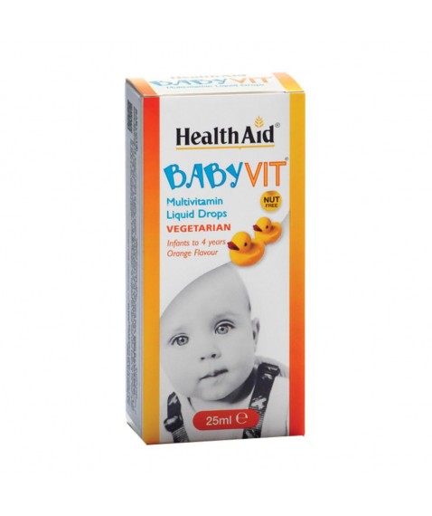 HEALTH AID*BABY VIT 25ML