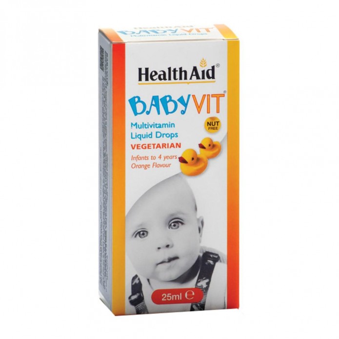 HEALTH AID*BABY VIT 25ML