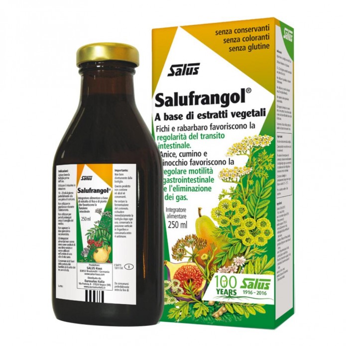 Salufrangol Estratto 250 ml - Per la Regolarità del Transito Intestinale e La Funzione Digestiva