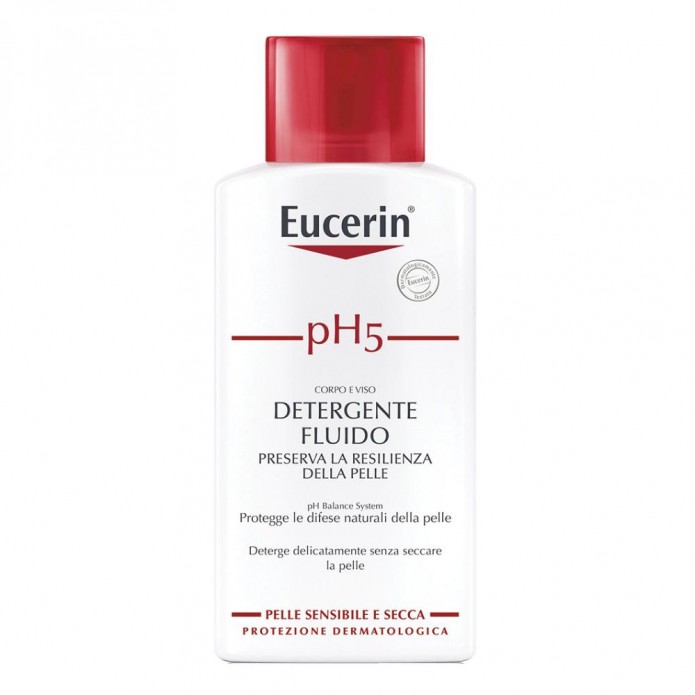 Eucerin pH5 Detergente Fluido 200 ml - Per pelle sensibile e secca